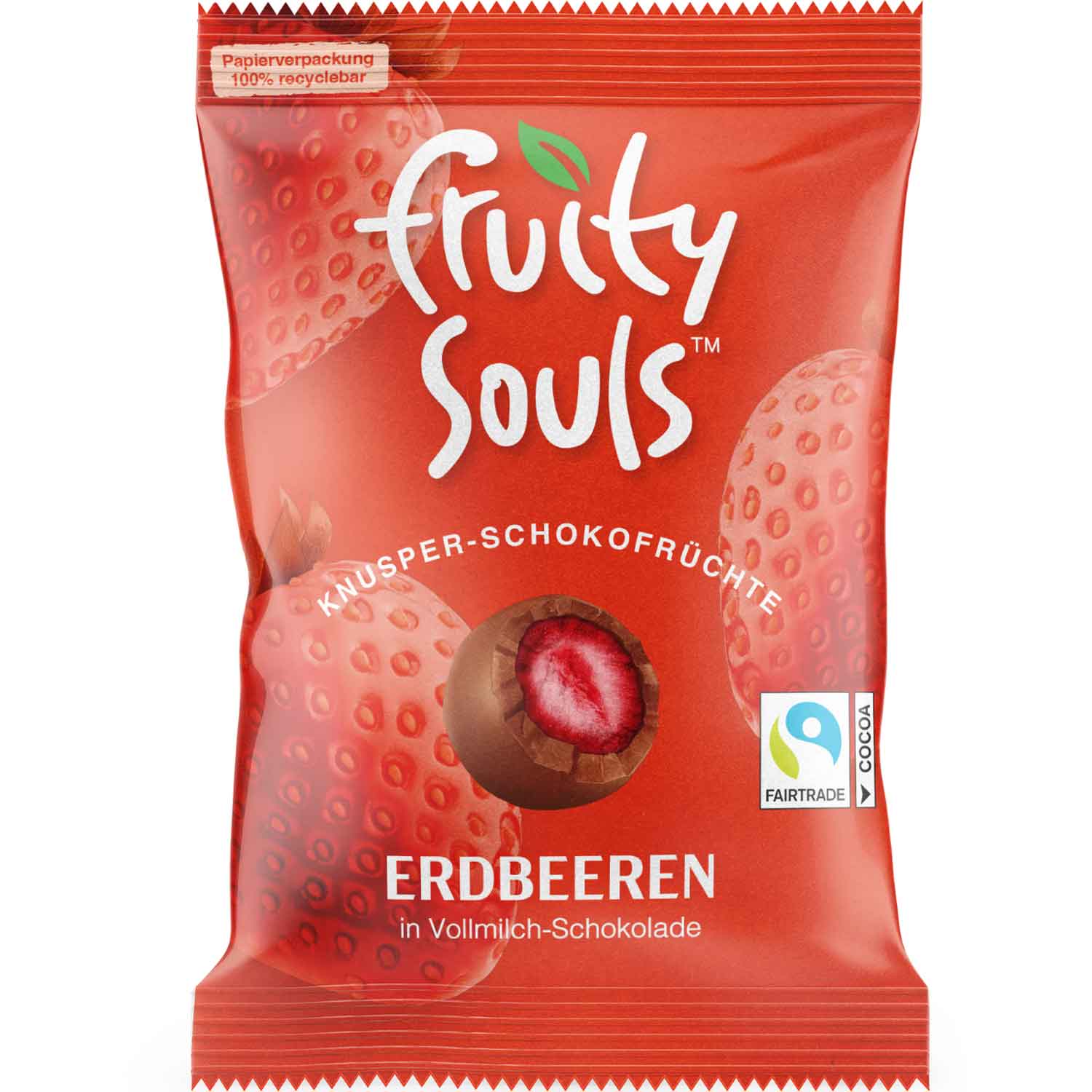 Fruity Souls Erdbeere Vollmilch 80g