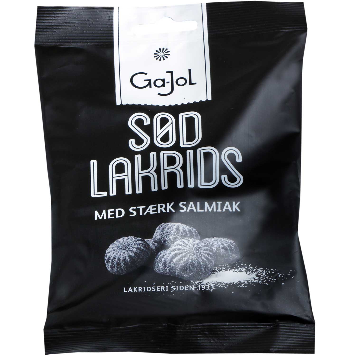 Ga-Jol Sød Lakrids Med Stærk Salmiak 140g