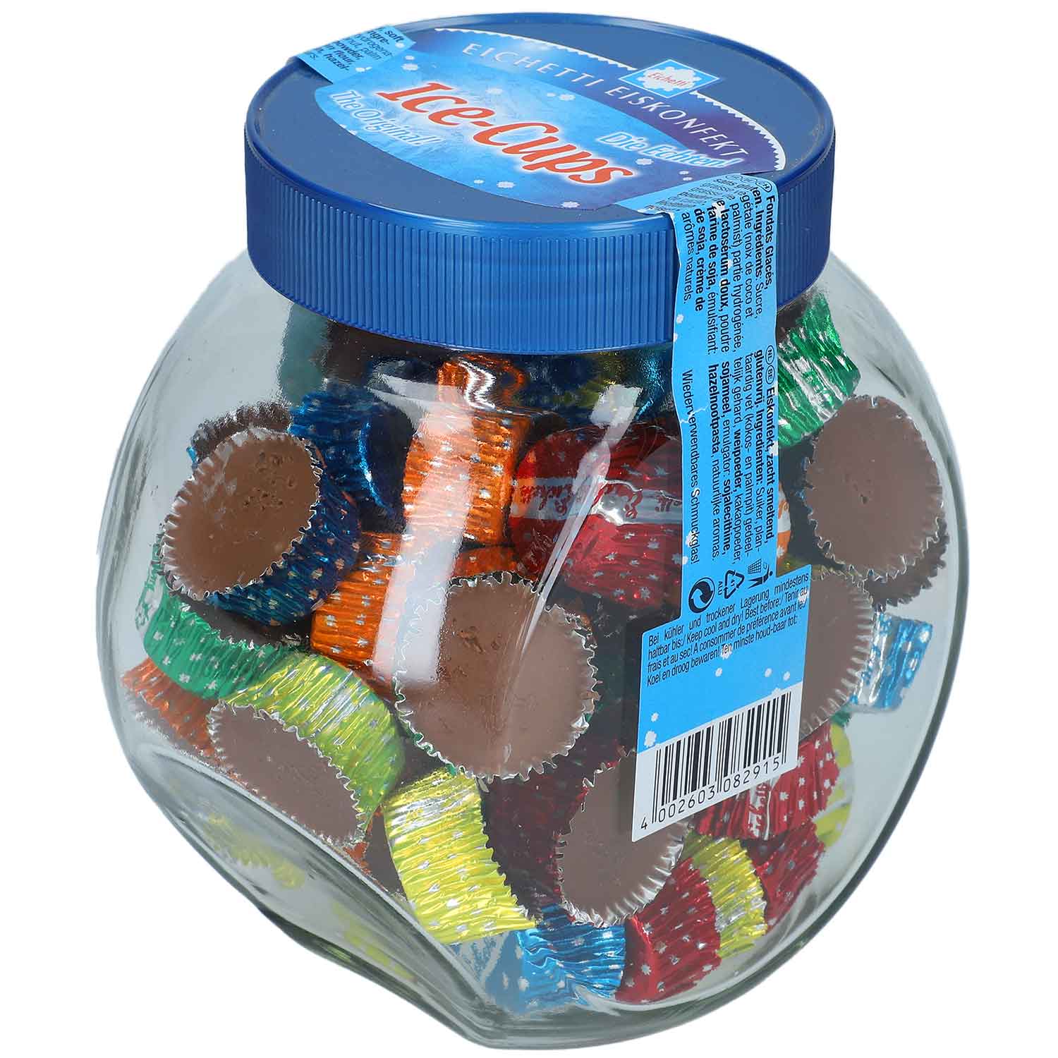 Eichetti Eiskonfekt Ice-Cups Nostalgie-Glas 350g