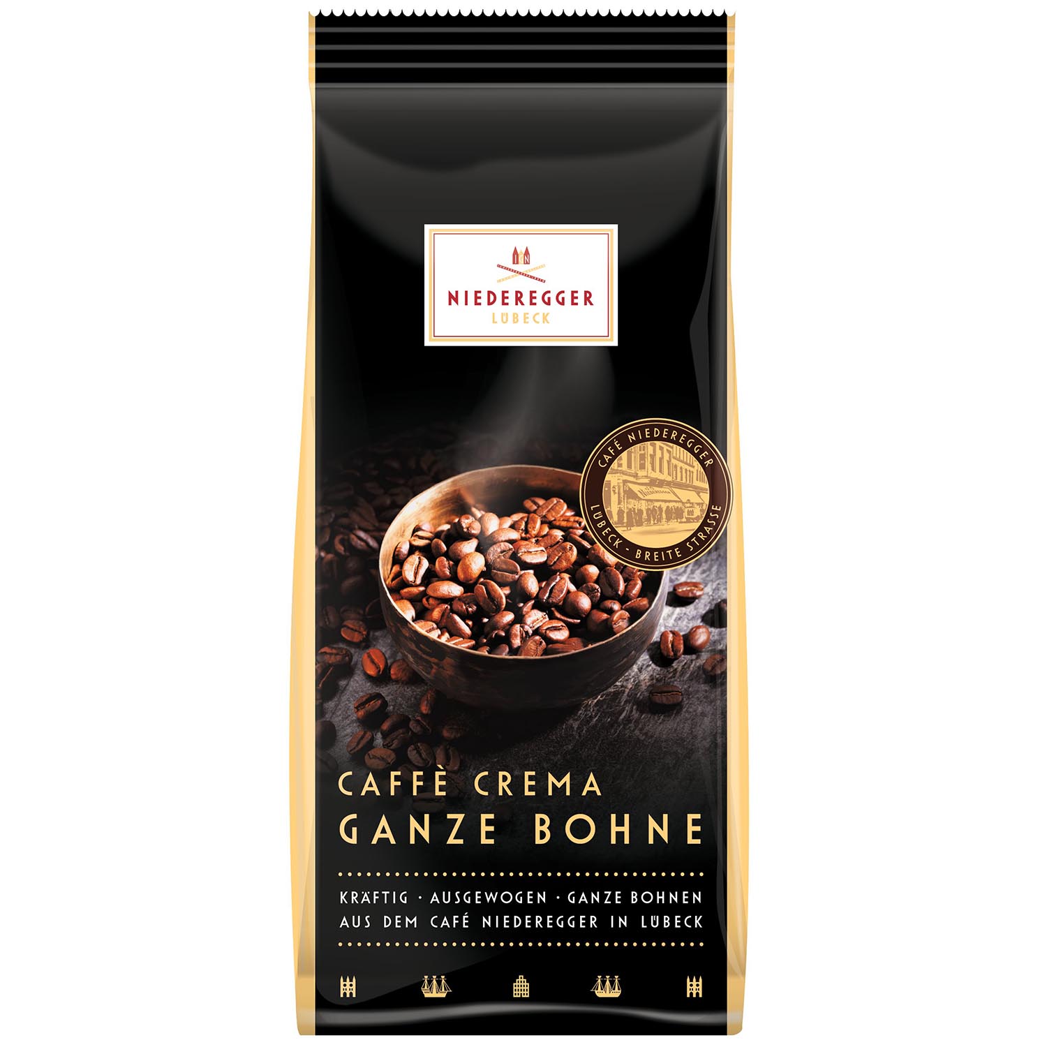 Niederegger Caffè Crema ganze Bohne 250g