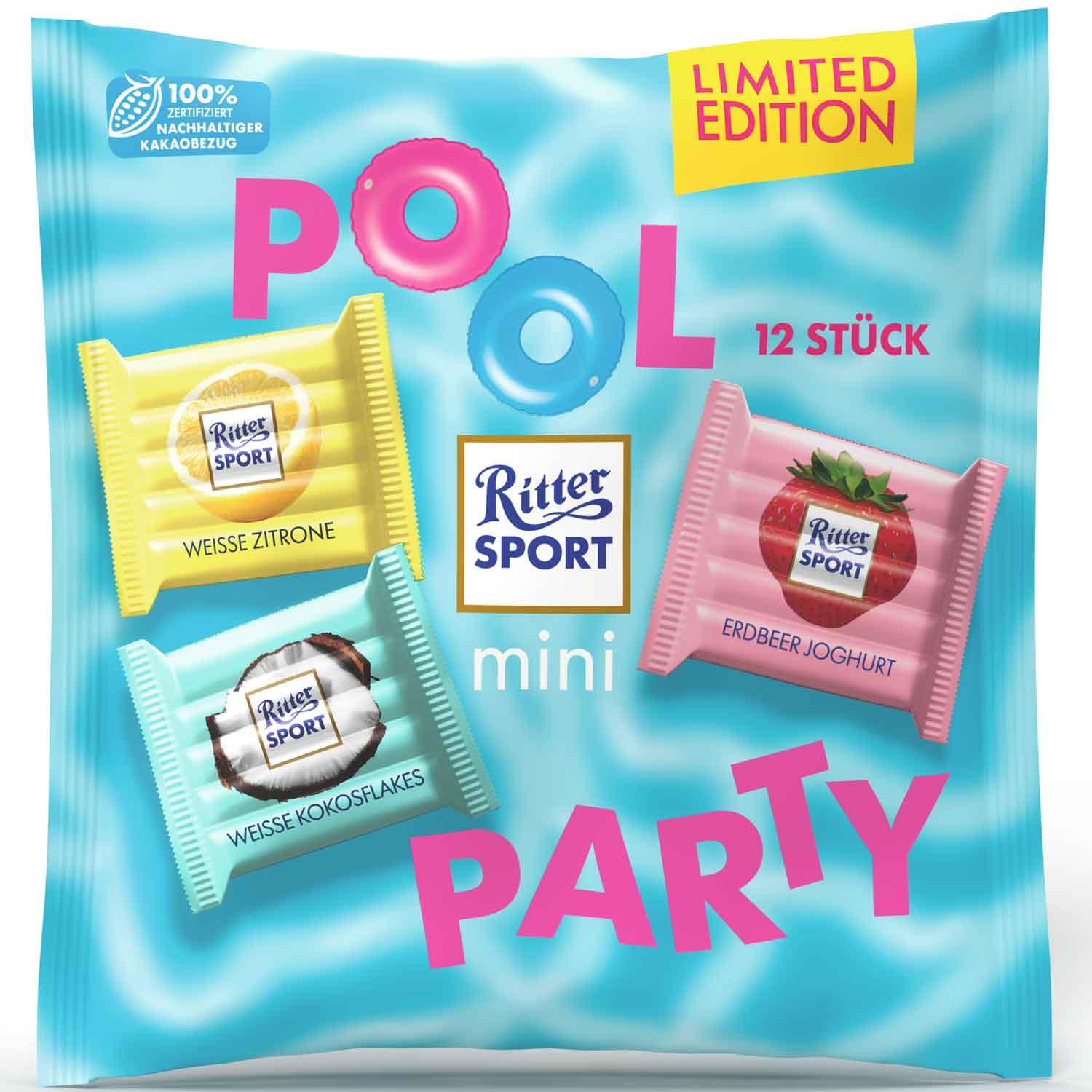 Ritter Sport mini Pool Party 12er