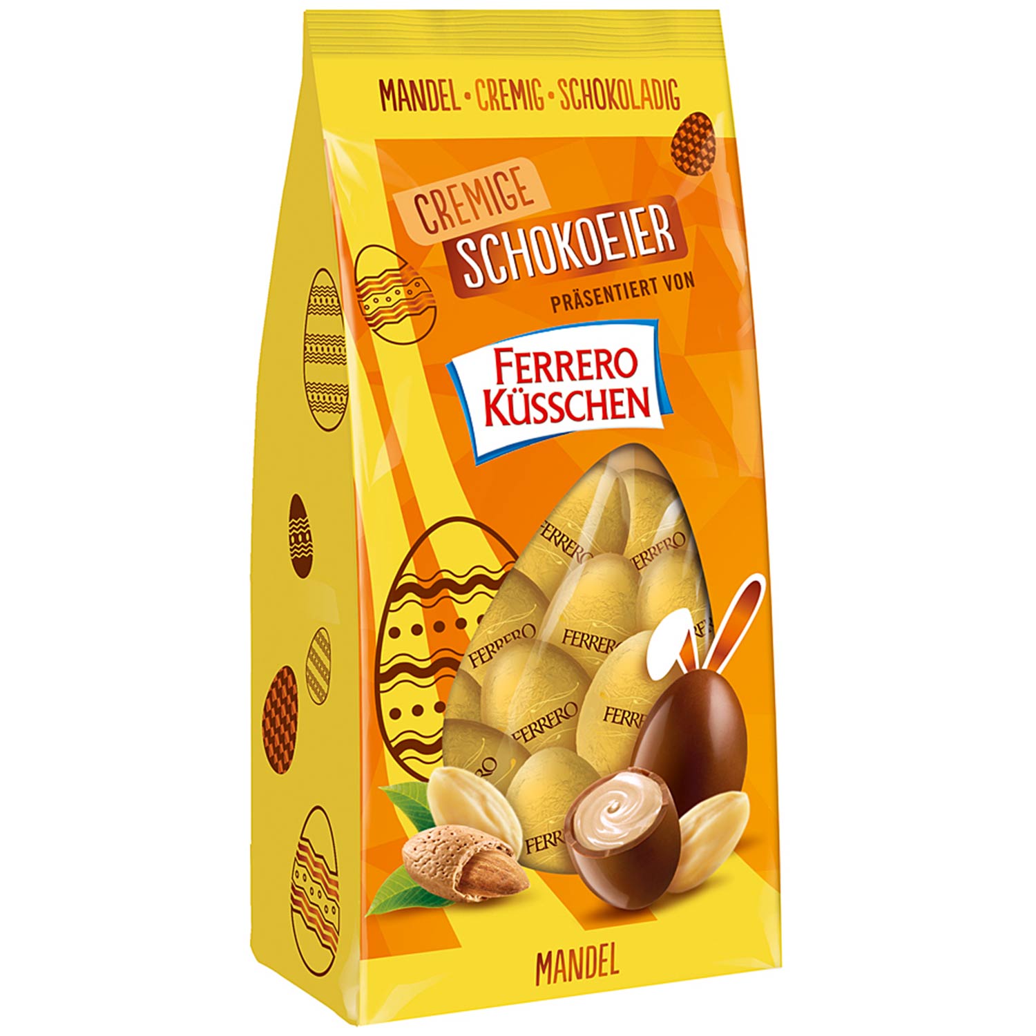 Ferrero Küsschen Cremige Schokoeier Mandel 100g