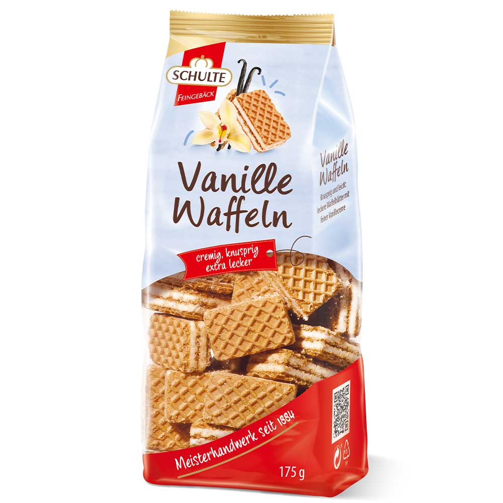 Schulte Vanille-Waffeln 175g