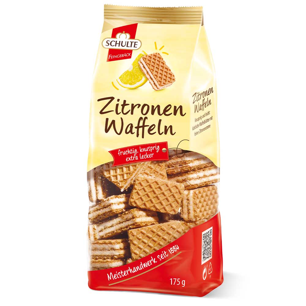 Schulte Zitronen-Waffeln 175g