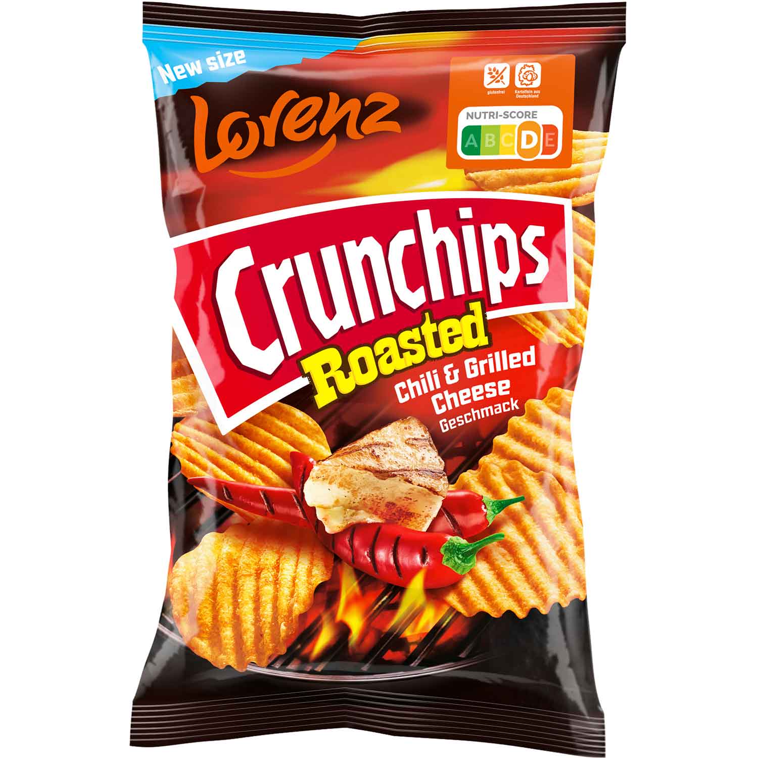 Crunchips Roasted Chili & Grilled Cheese 110g