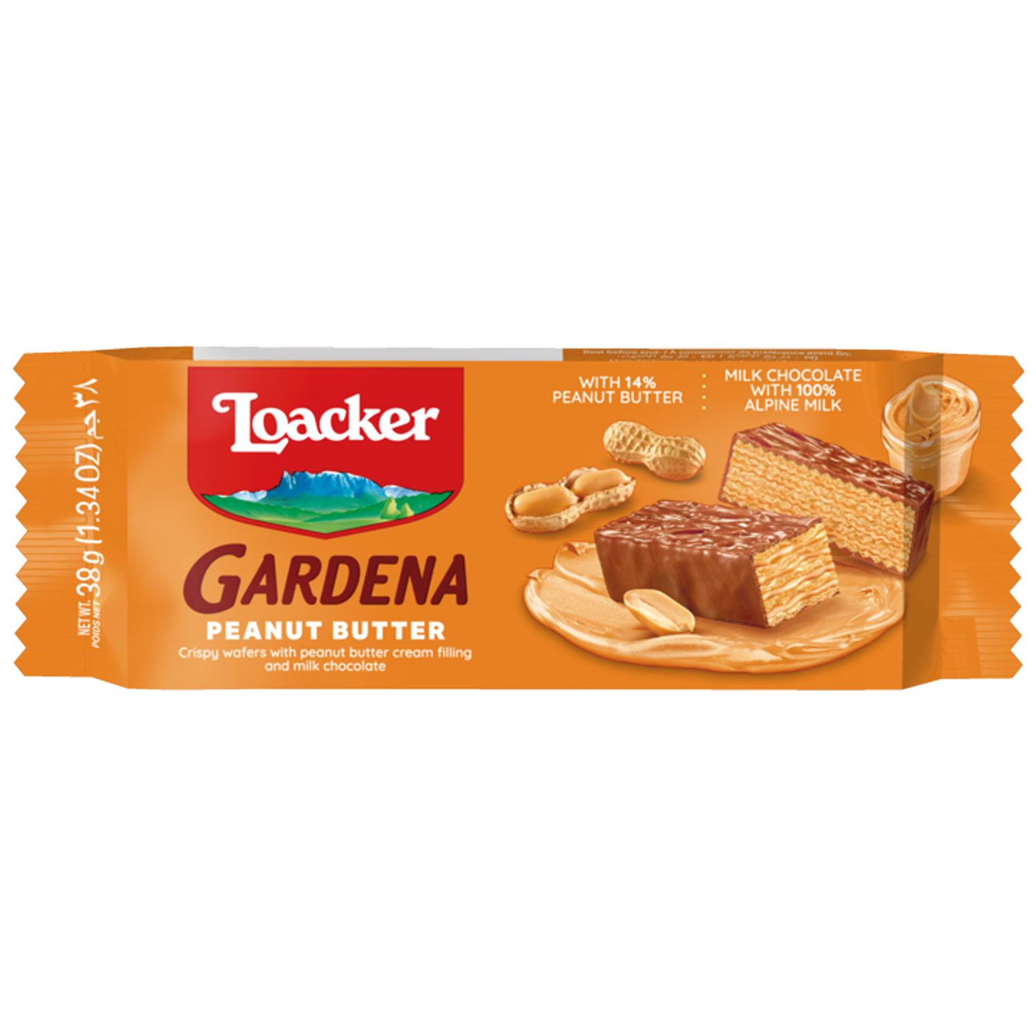 Loacker Gardena Peanut Butter 38g