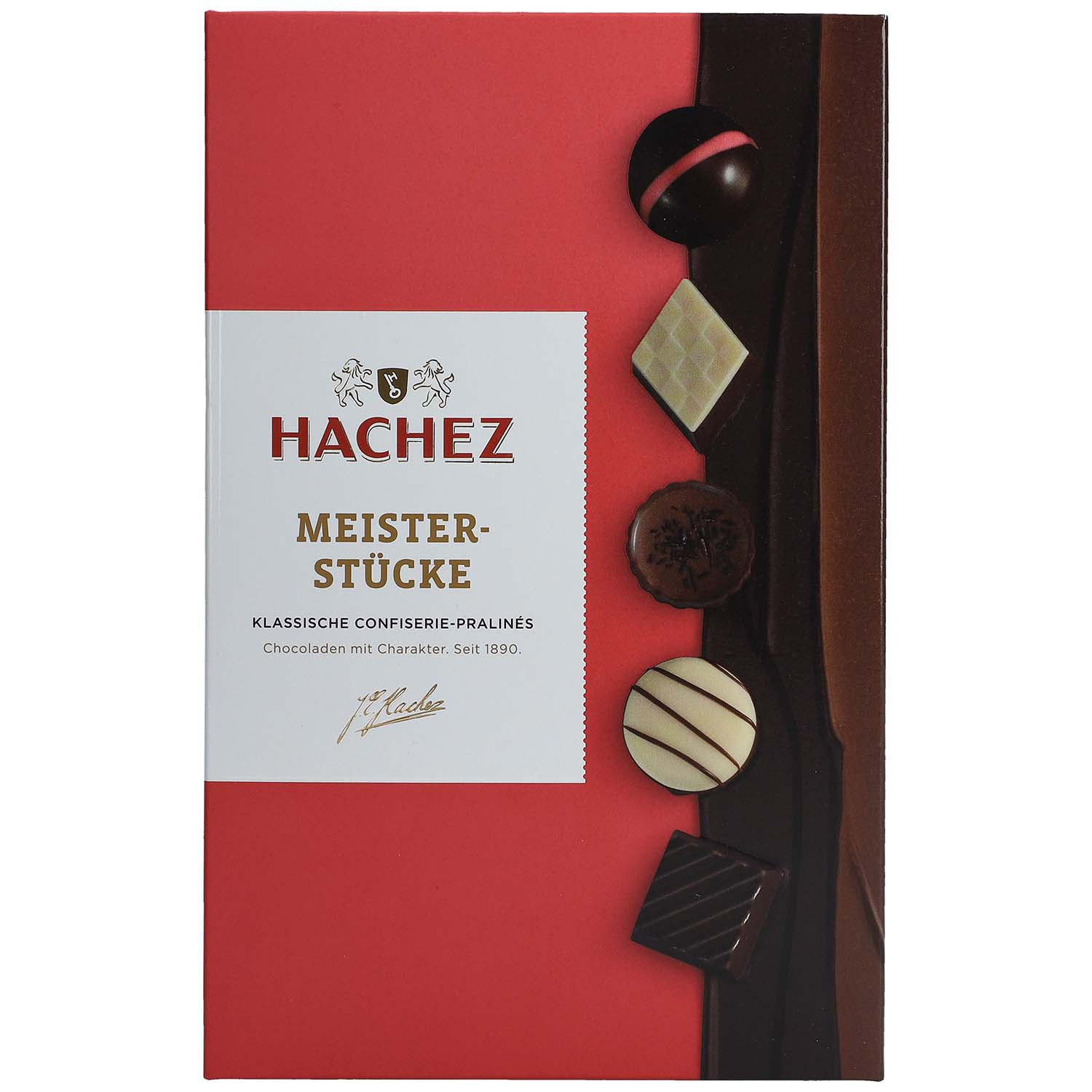 Hachez Chocolatier Meisterstücke 150g