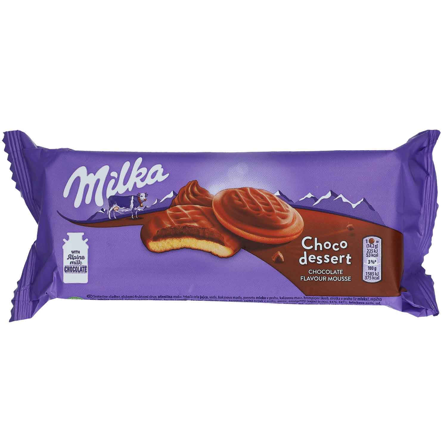 Milka Jaffa Choco dessert Chocolate 128g