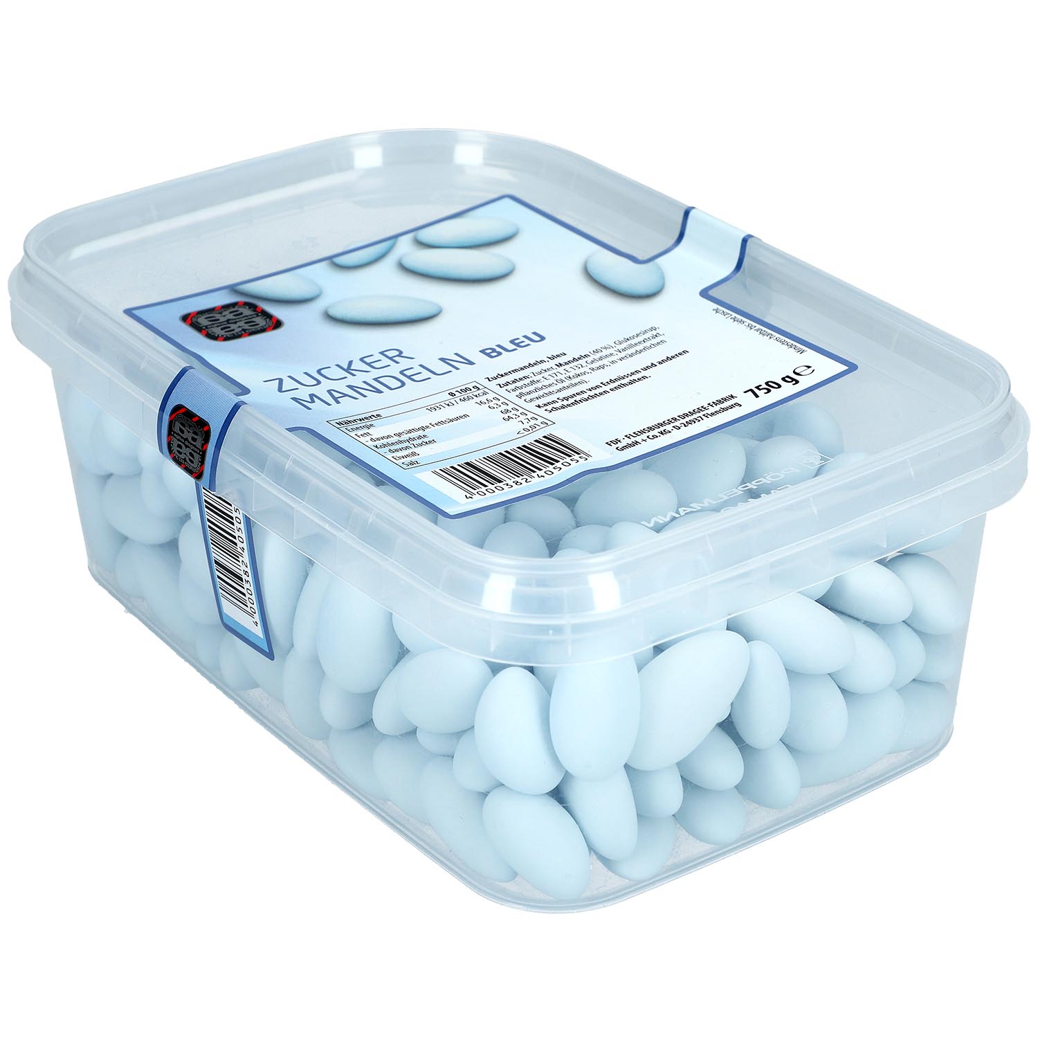 agilus dragees Zucker-Mandeln bleu 750g