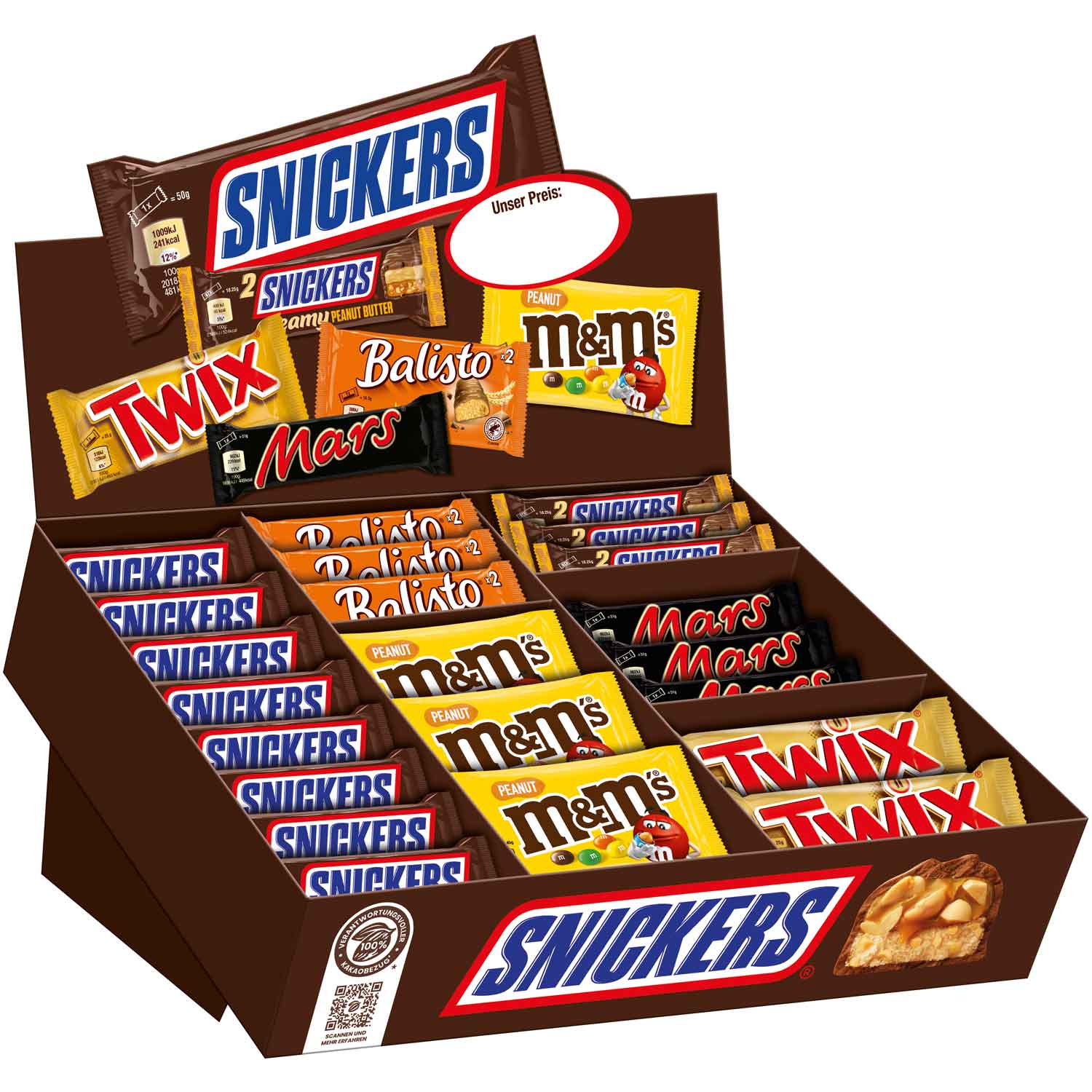 Mars Chocolate Topseller 72er