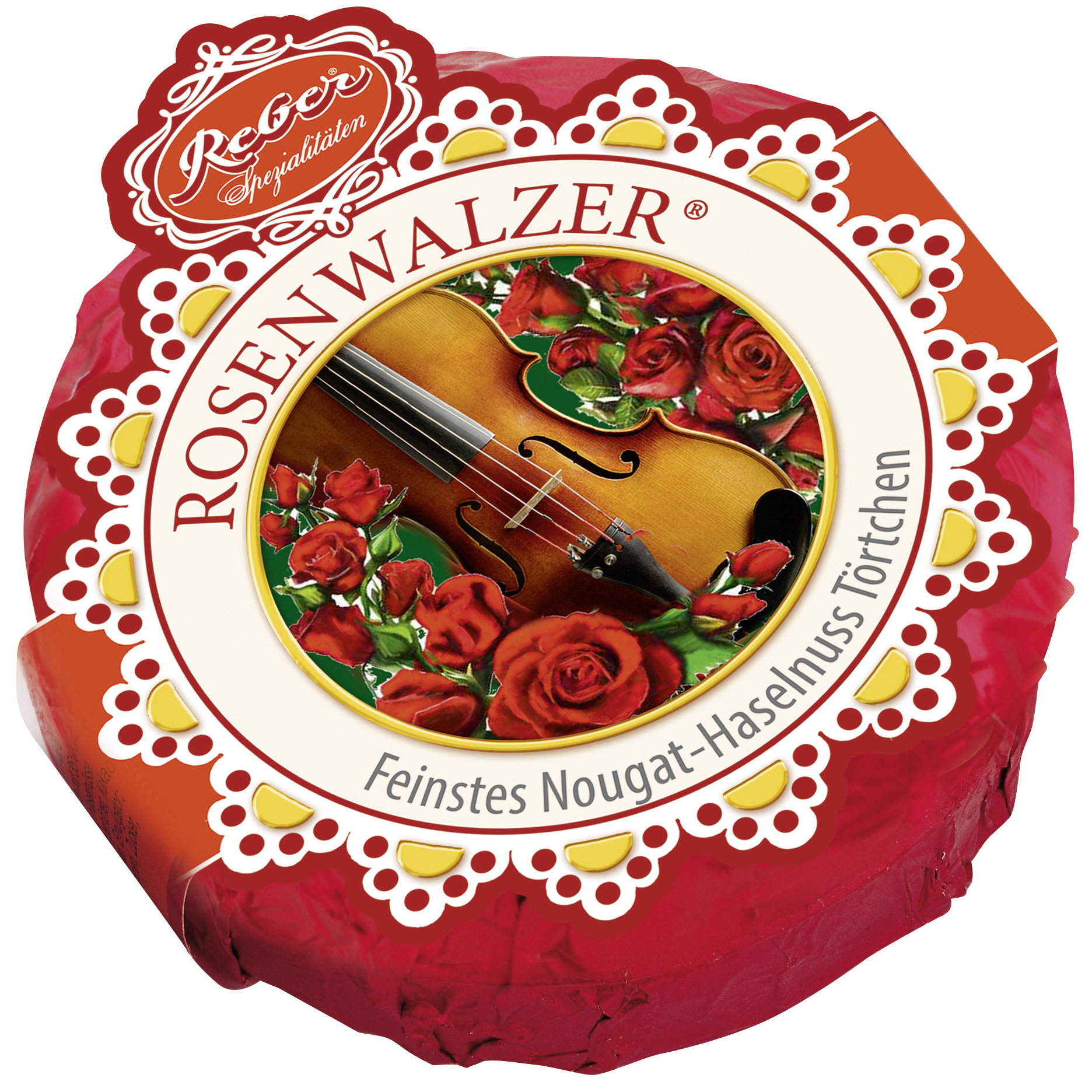 Reber Rosenwalzer-Törtchen 30g