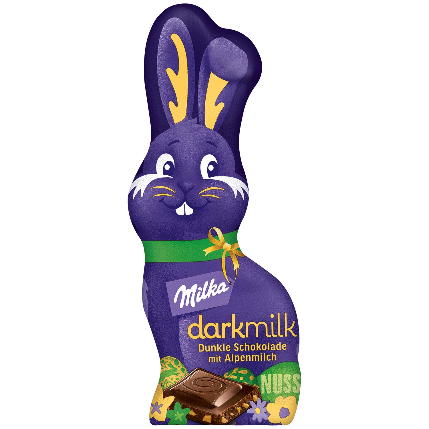 Milka Schmunzelhase darkmilk Nuss 100g