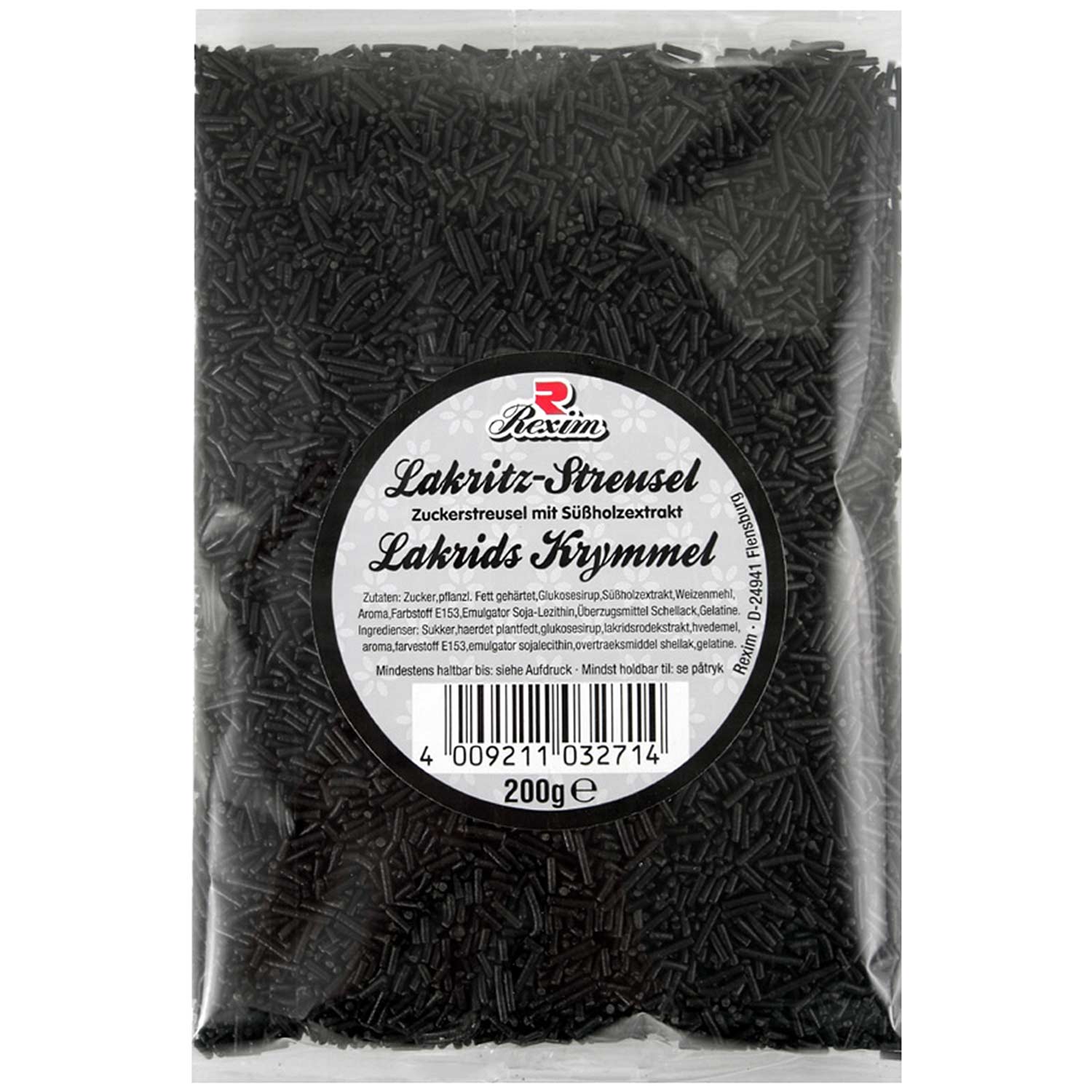 Rexim Lakritz-Streusel 200g