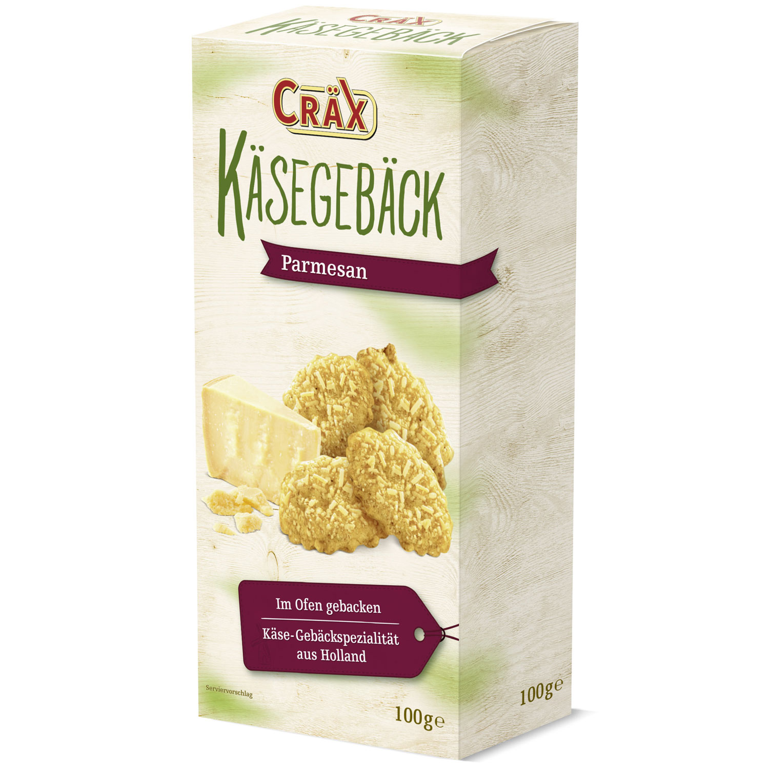 Cräx Käsegebäck Parmesan 100g