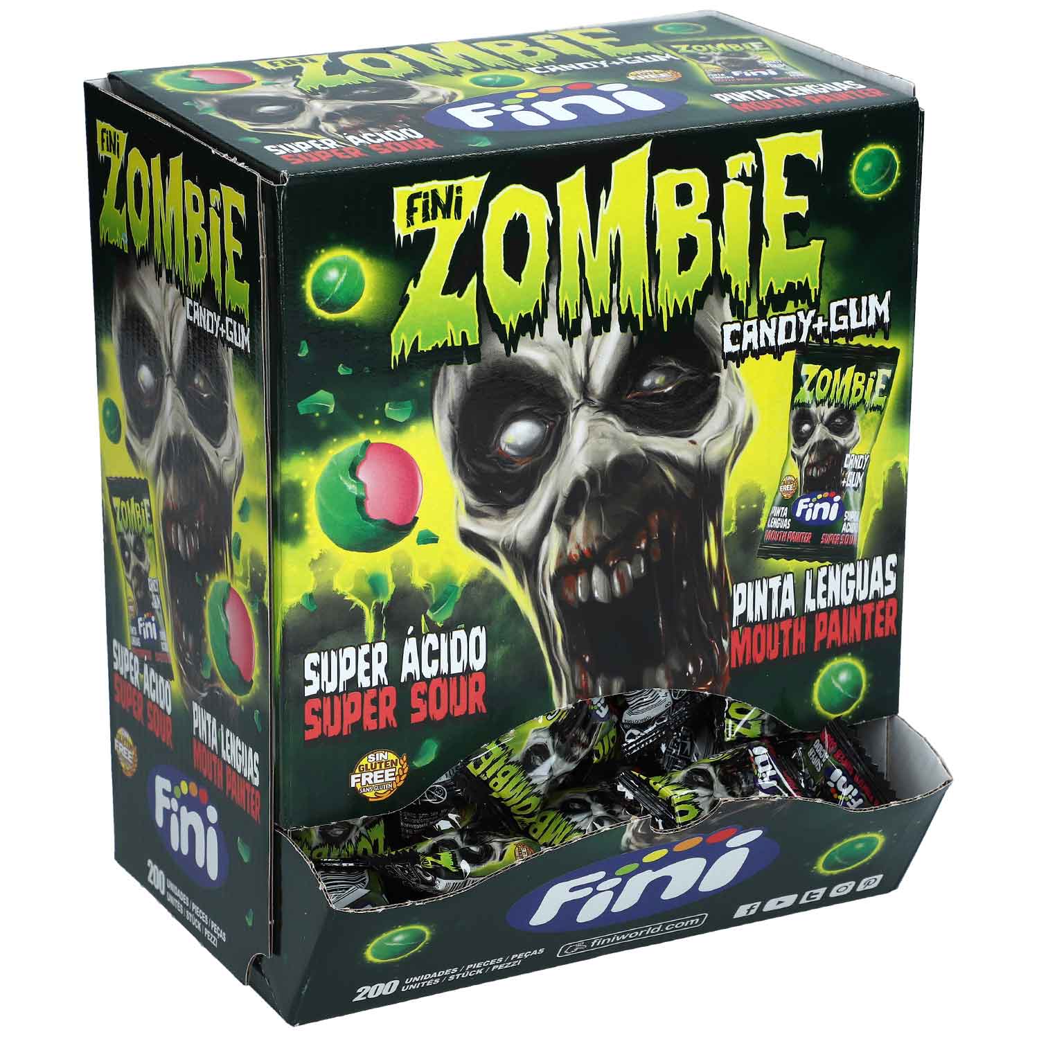 Fini Booom Zombie + Gum 200er