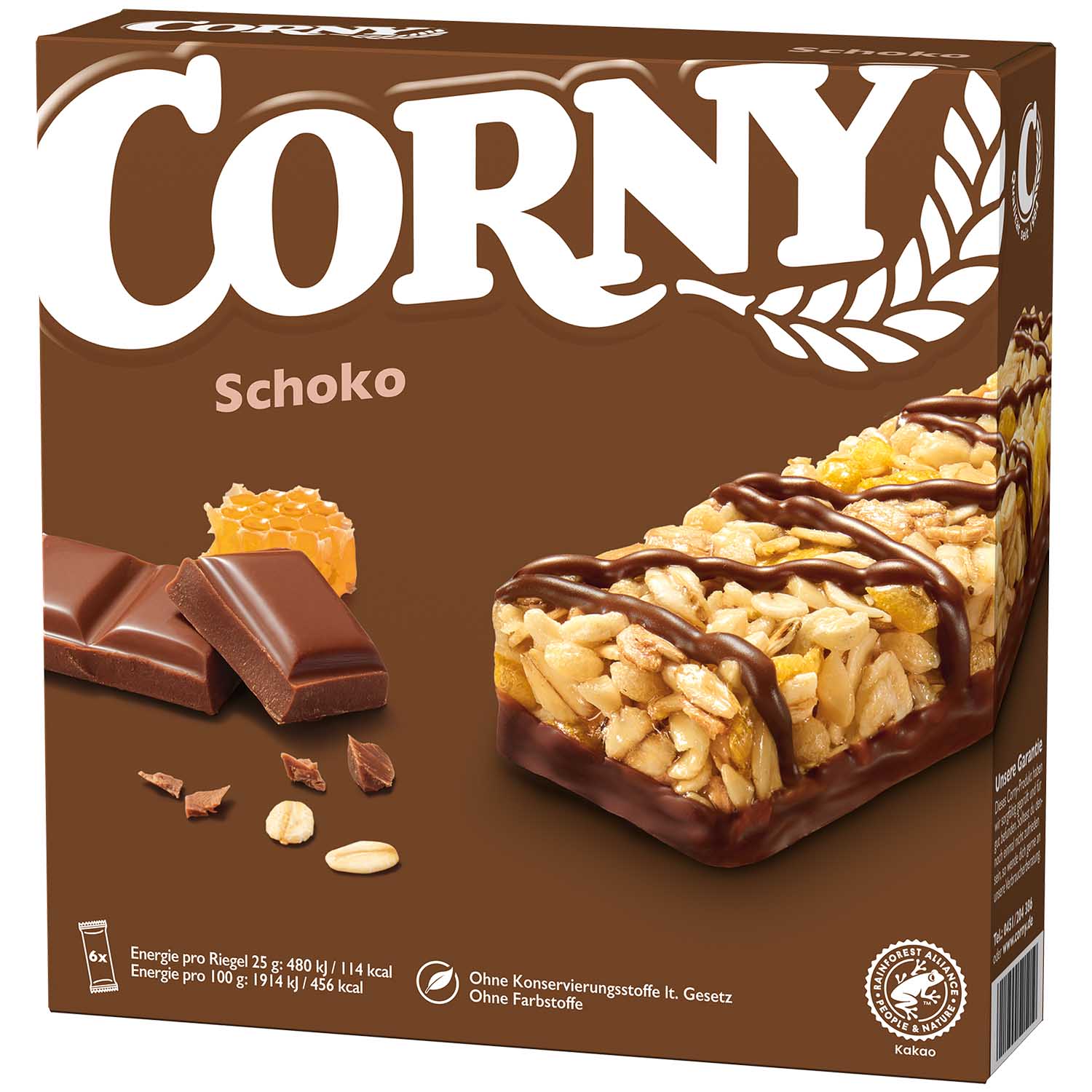 Corny Schoko 6x25g
