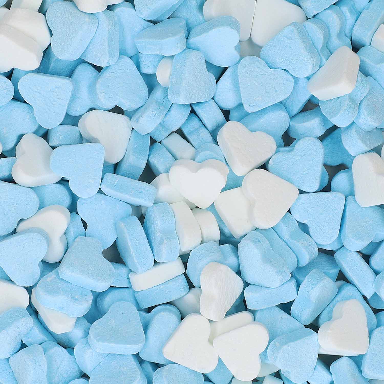 Fortuin Mini Pepermunthartjes blau-weiß 1kg