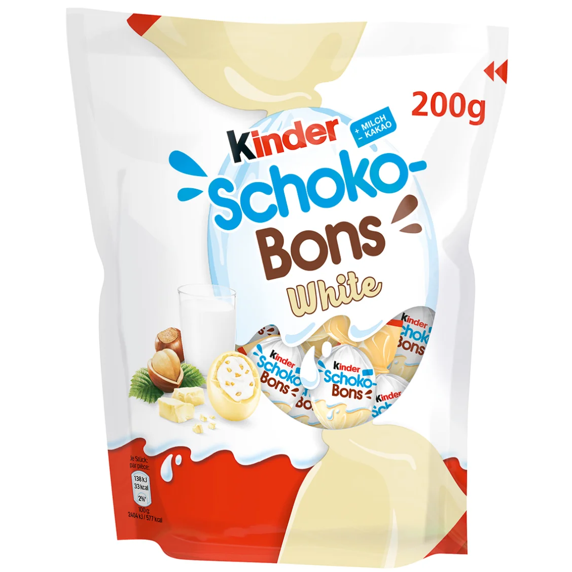 kinder Schoko-Bons White 200g (MHD 14.01.2025)