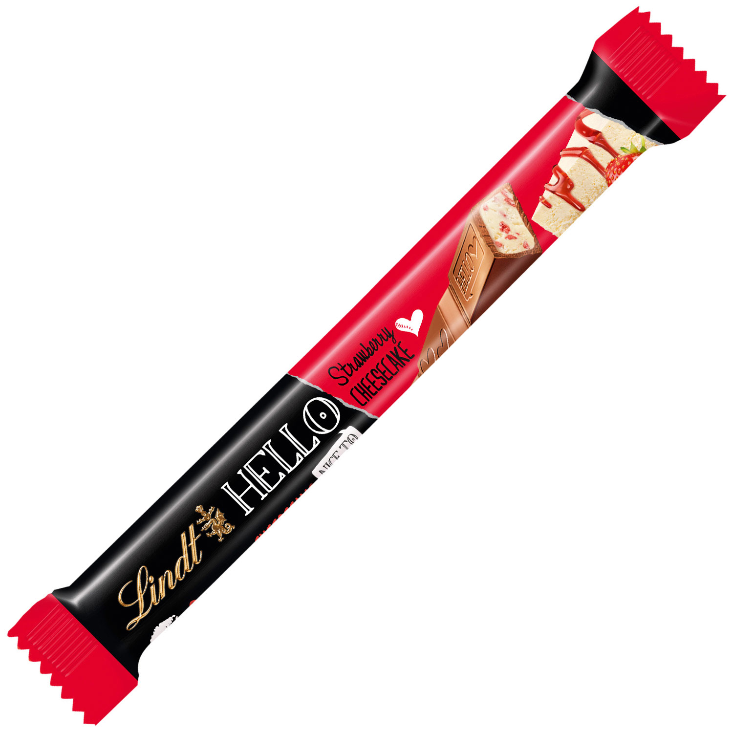 Lindt Hello Strawberry Cheesecake Vollmilch Stick 39g