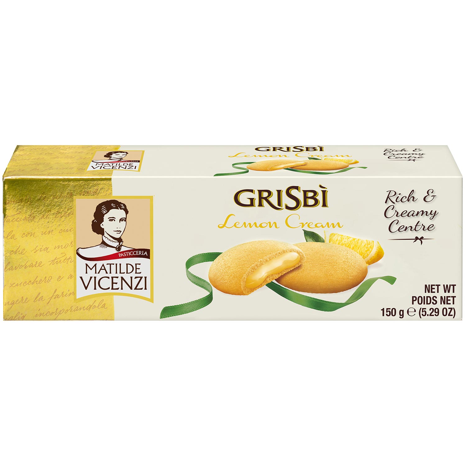 Matilde Vicenzi Grisbi Lemon Cream 150g