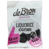 de Bron Liquorice Coins sugarfree 100g