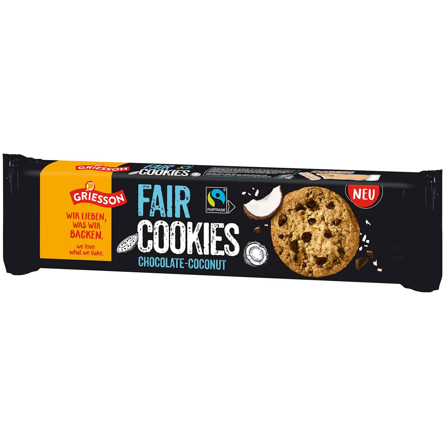 Griesson Fair Cookies Chocolate-Coconut 150g