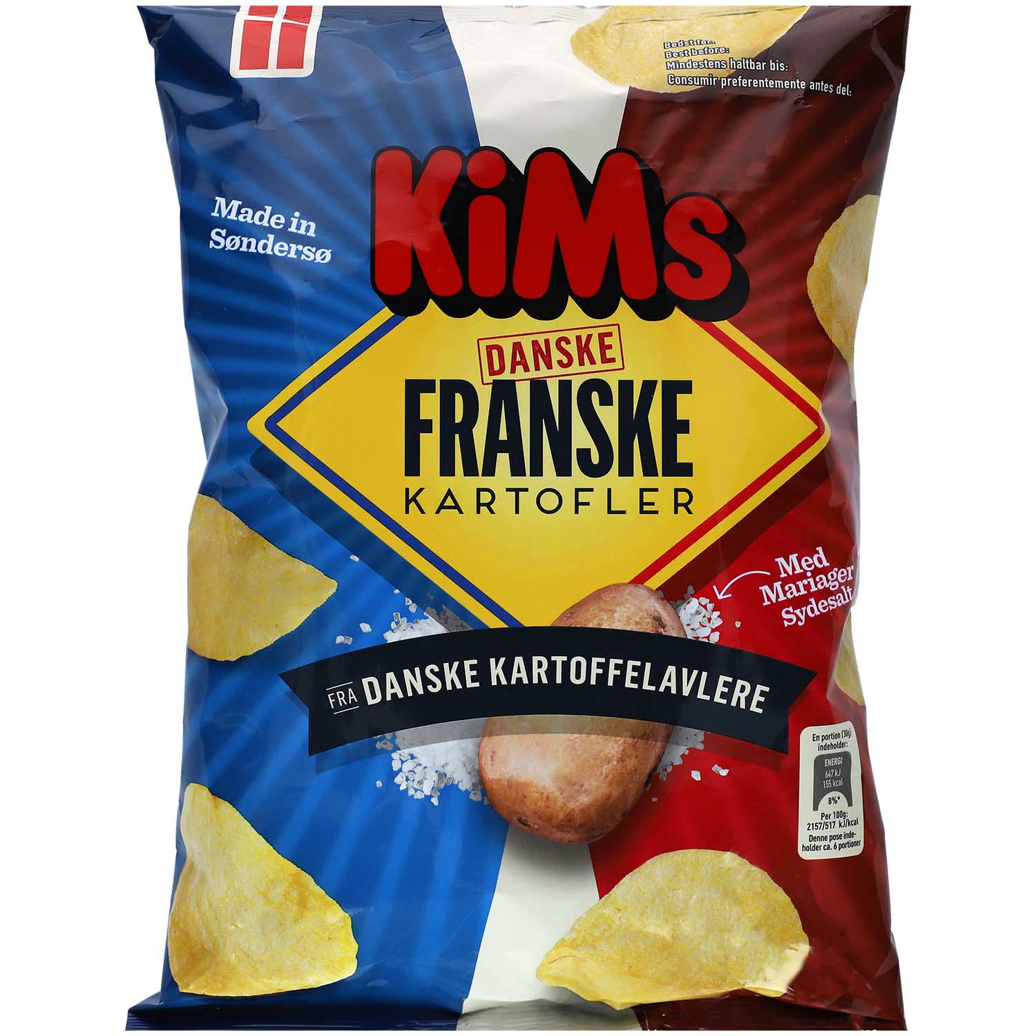 KiMs Danske Franske Kartofler 170g
