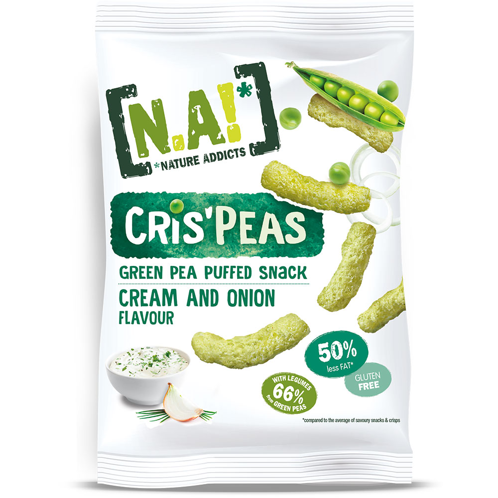N.A! Nature Addicts Cris'Peas Cream and Onion 50g