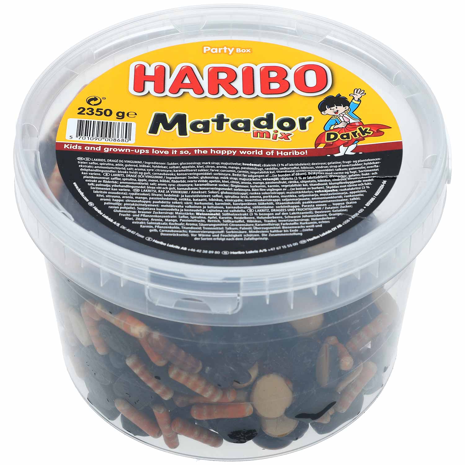 Haribo Matador Mix Dark 2,35kg