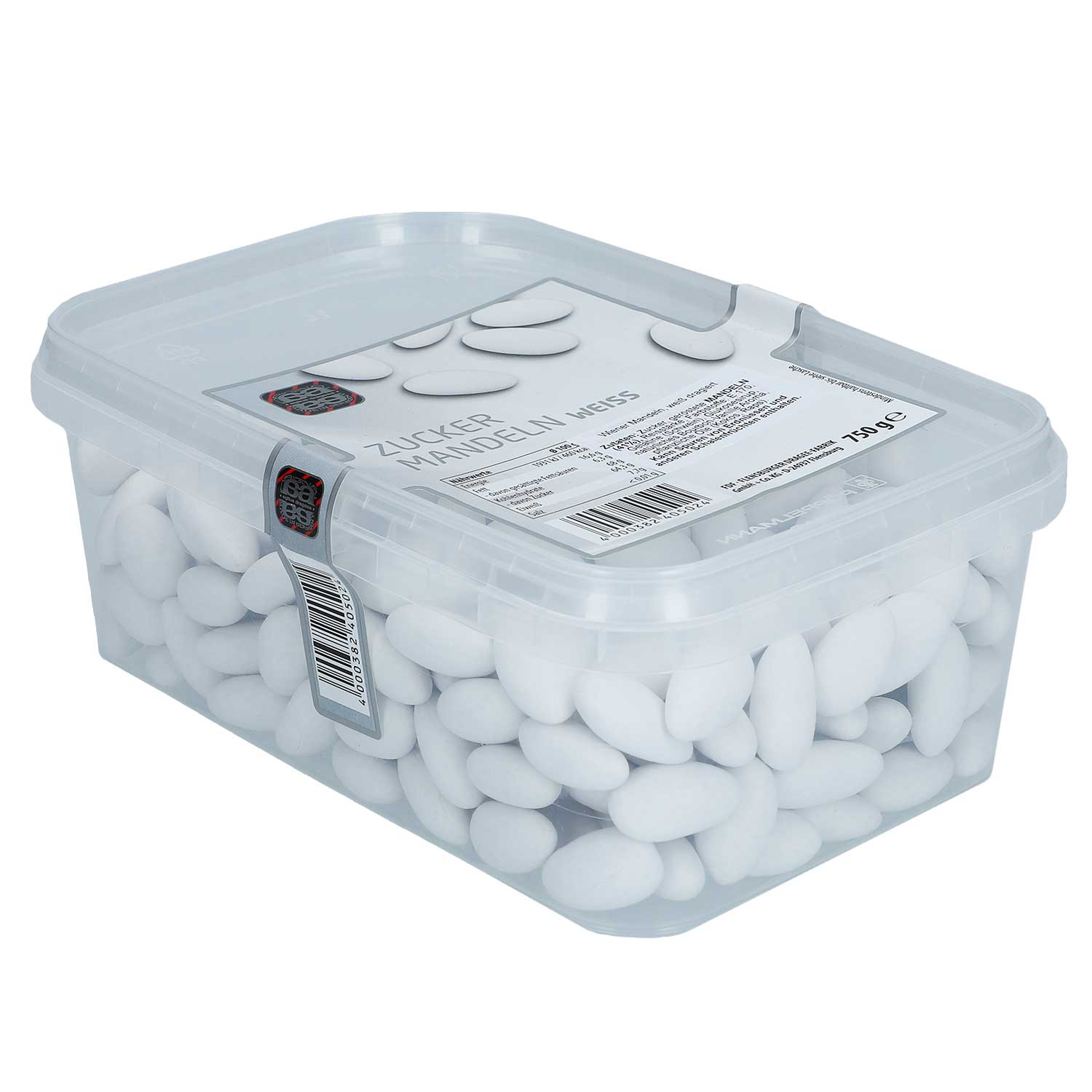 agilus dragees Zucker-Mandeln weiß 750g