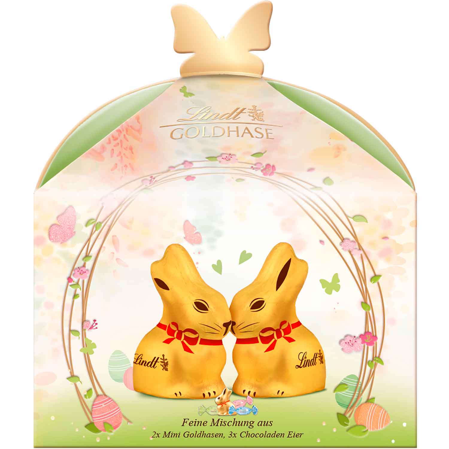 Lindt Goldhase Togetherness Würfel 55g
