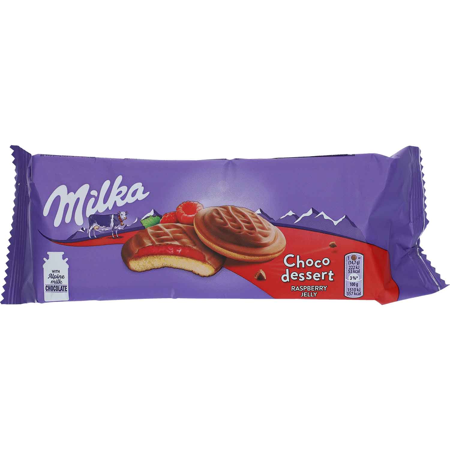 Milka Jaffa Choco dessert Raspberry 147g