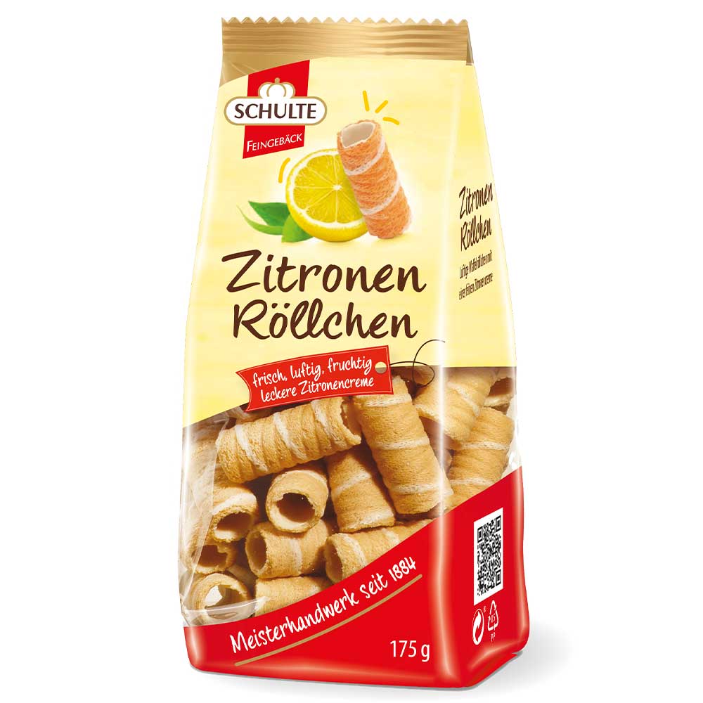 Schulte Zitronen Röllchen 175g