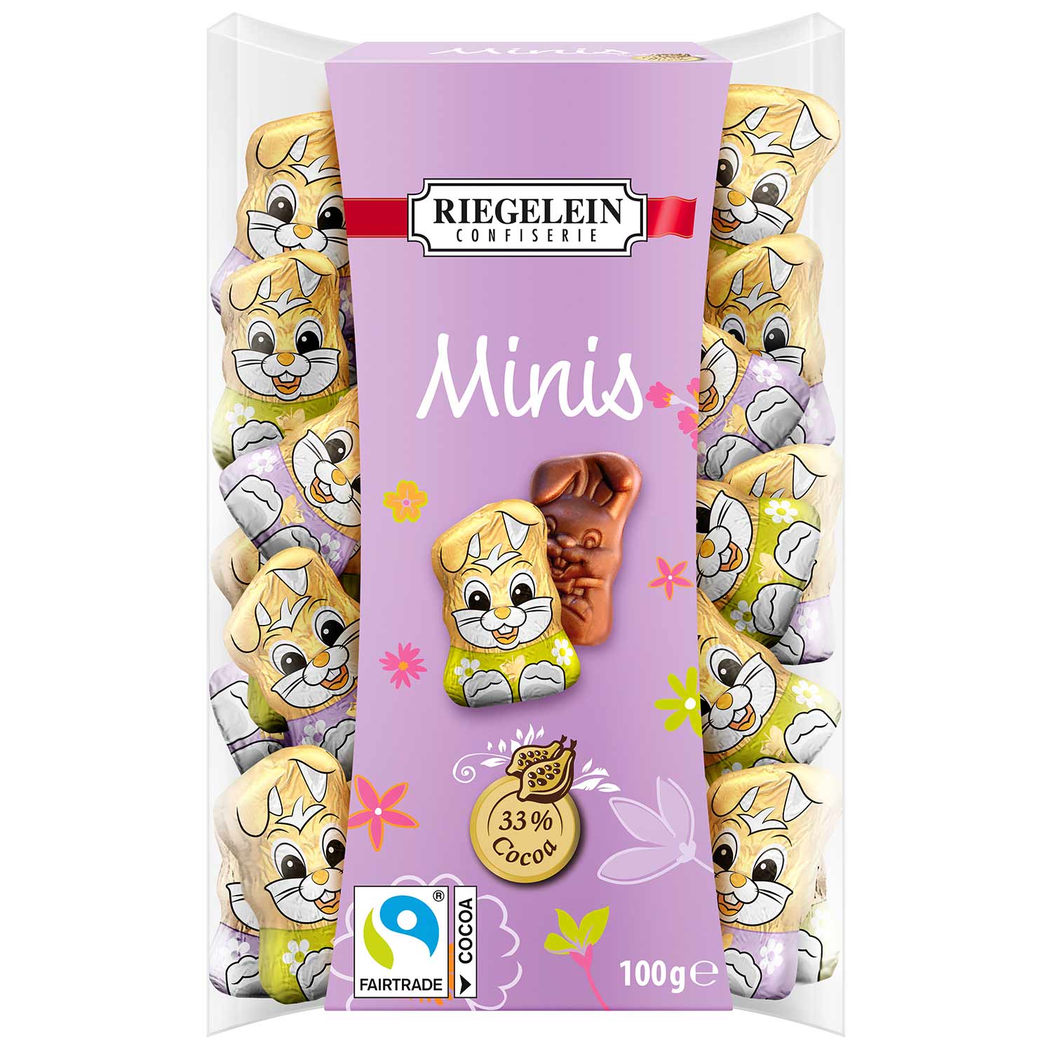 Riegelein Minis Knuddelhäschen 100g