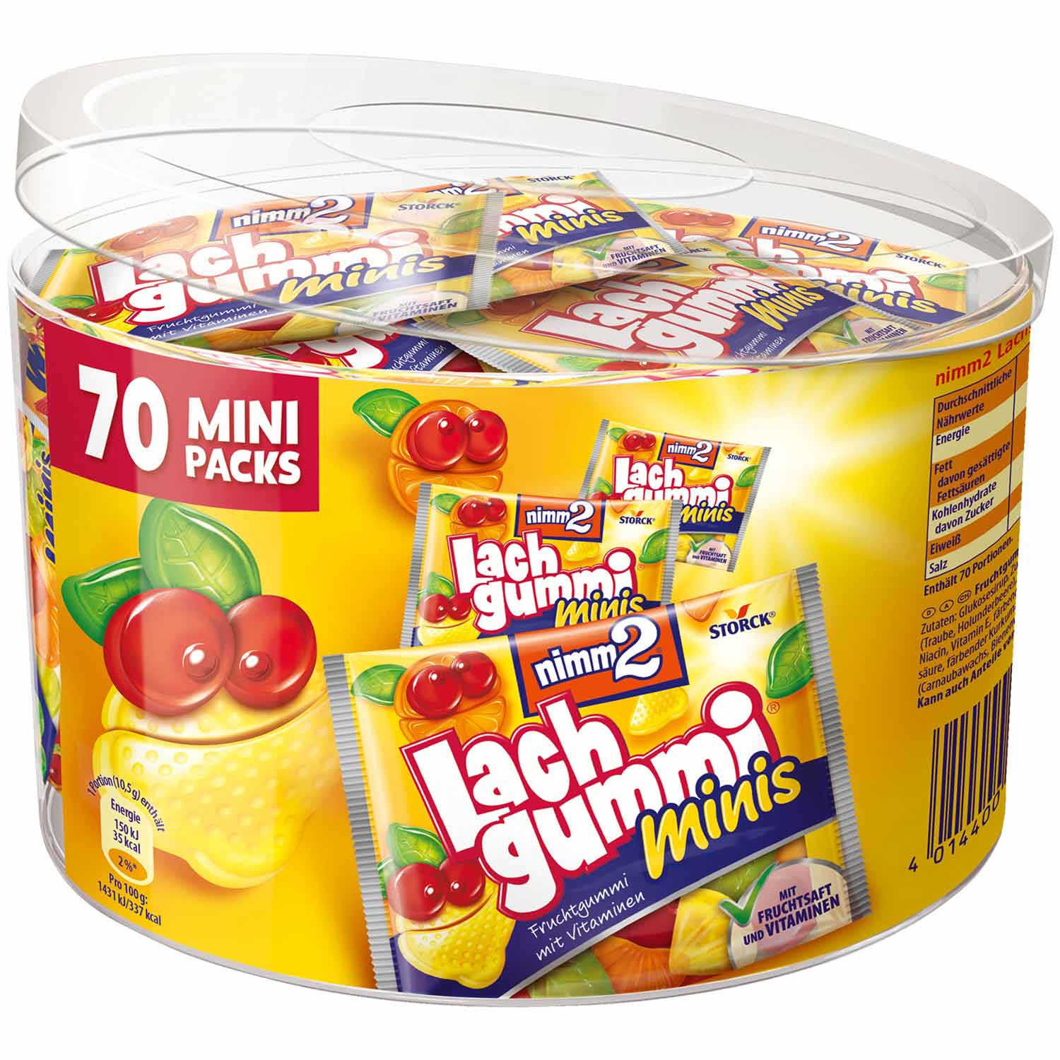 nimm2 Lachgummi minis 70er