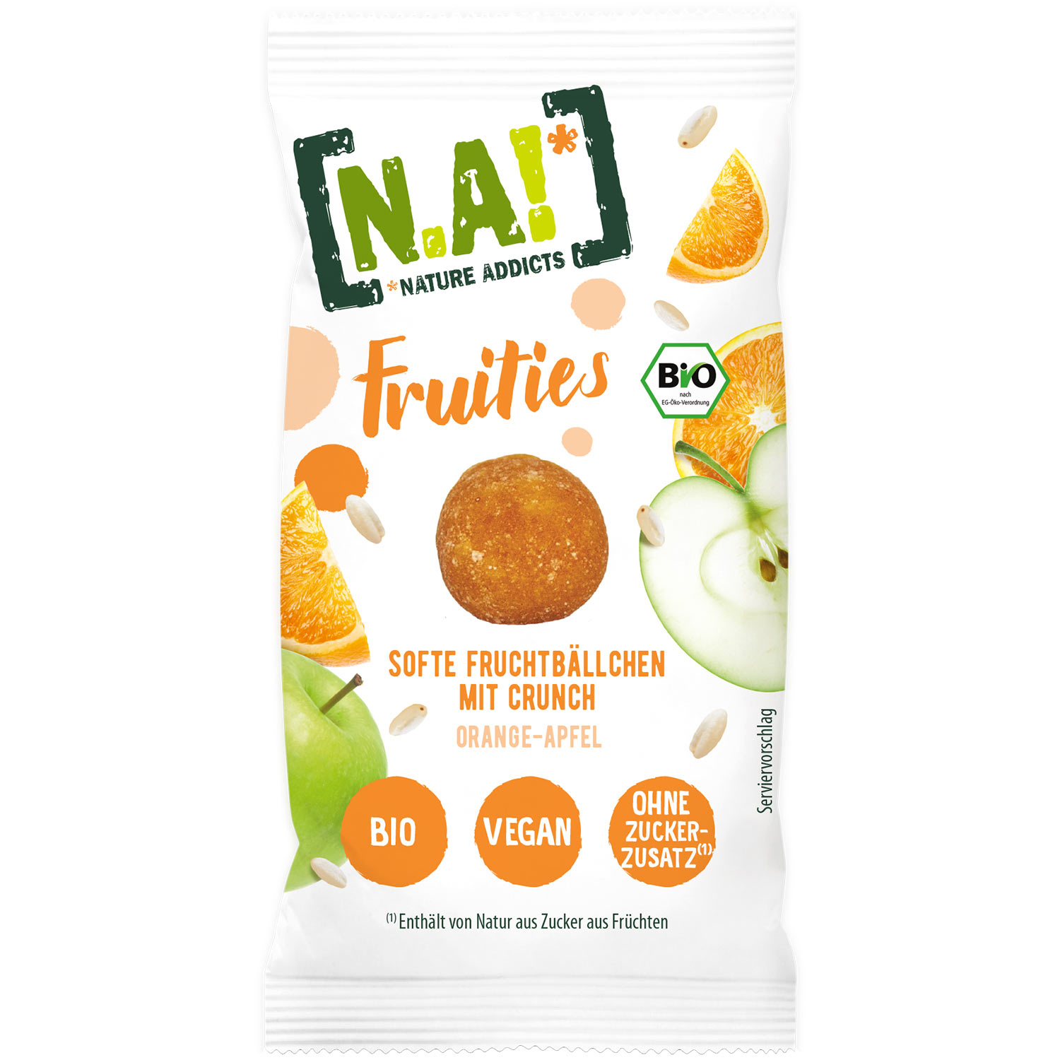 N.A! Nature Addicts Fruities Orange-Apfel Bio 30g