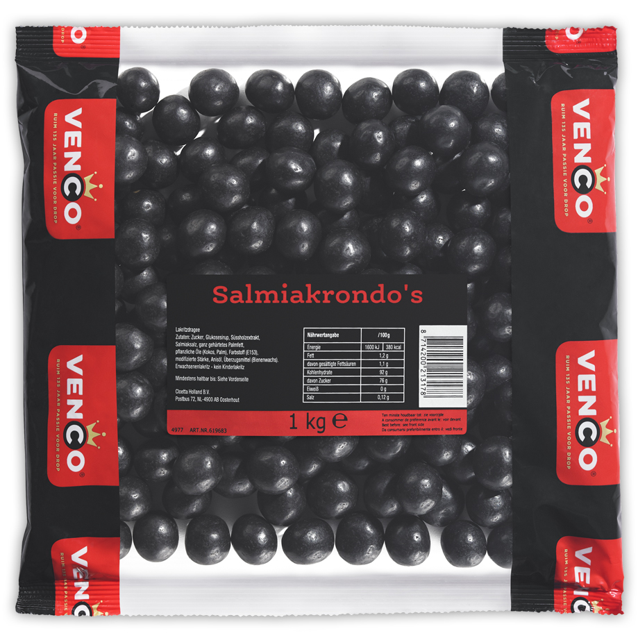 Venco Salmiakrondo's 1kg