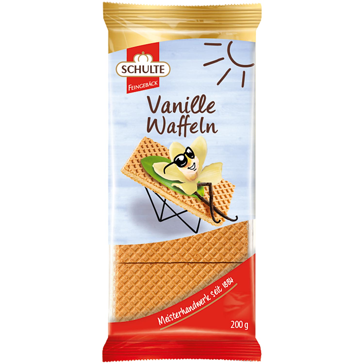 Schulte Vanille Waffeln 200g