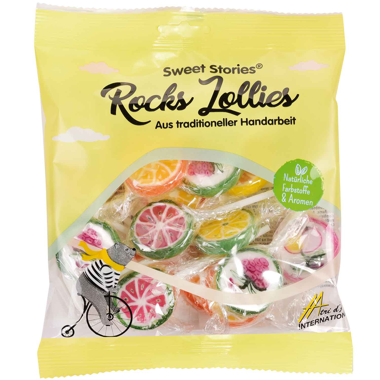 Sweet Stories Rocks Lollies 140g