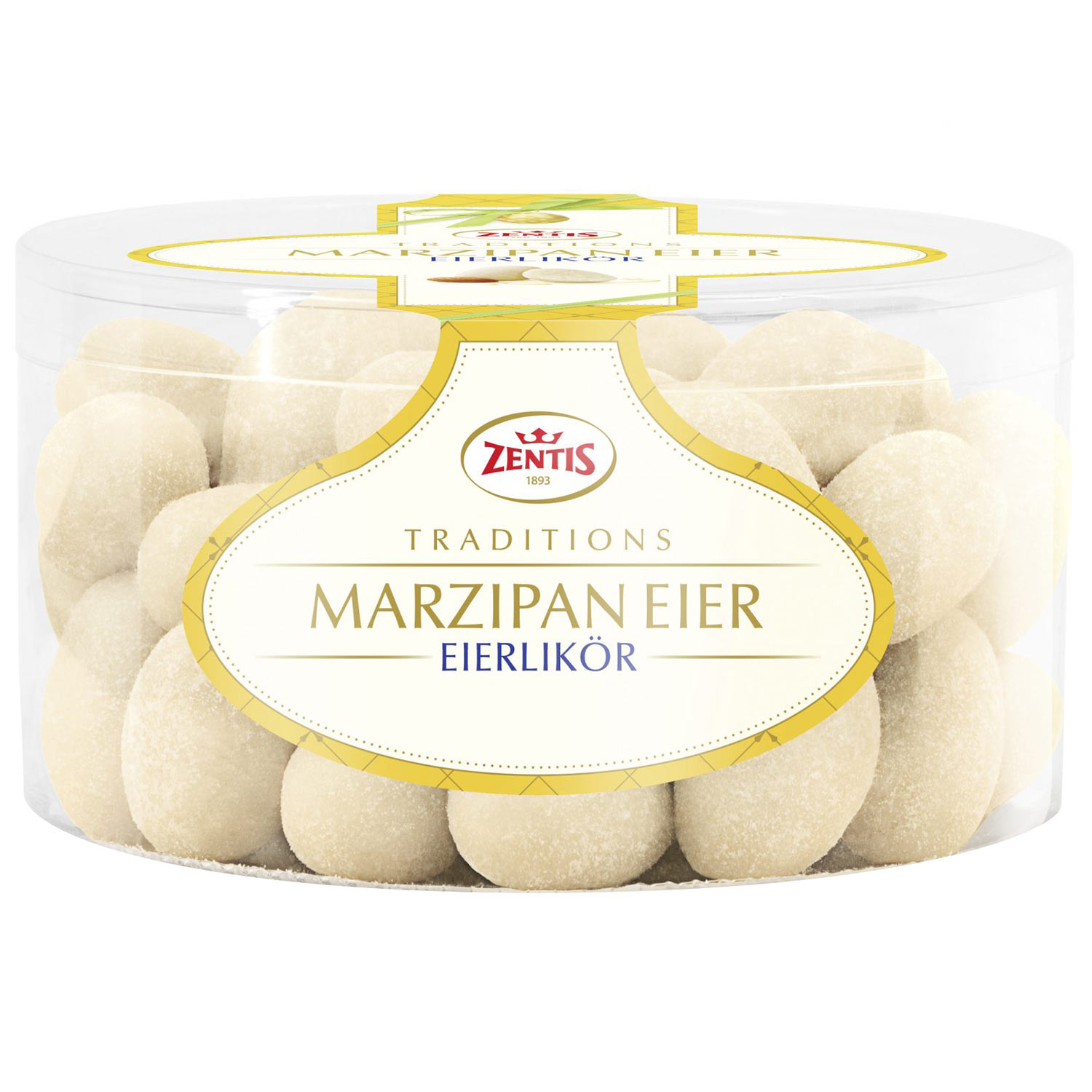 Zentis Marzipan-Eier Eierlikör 500g