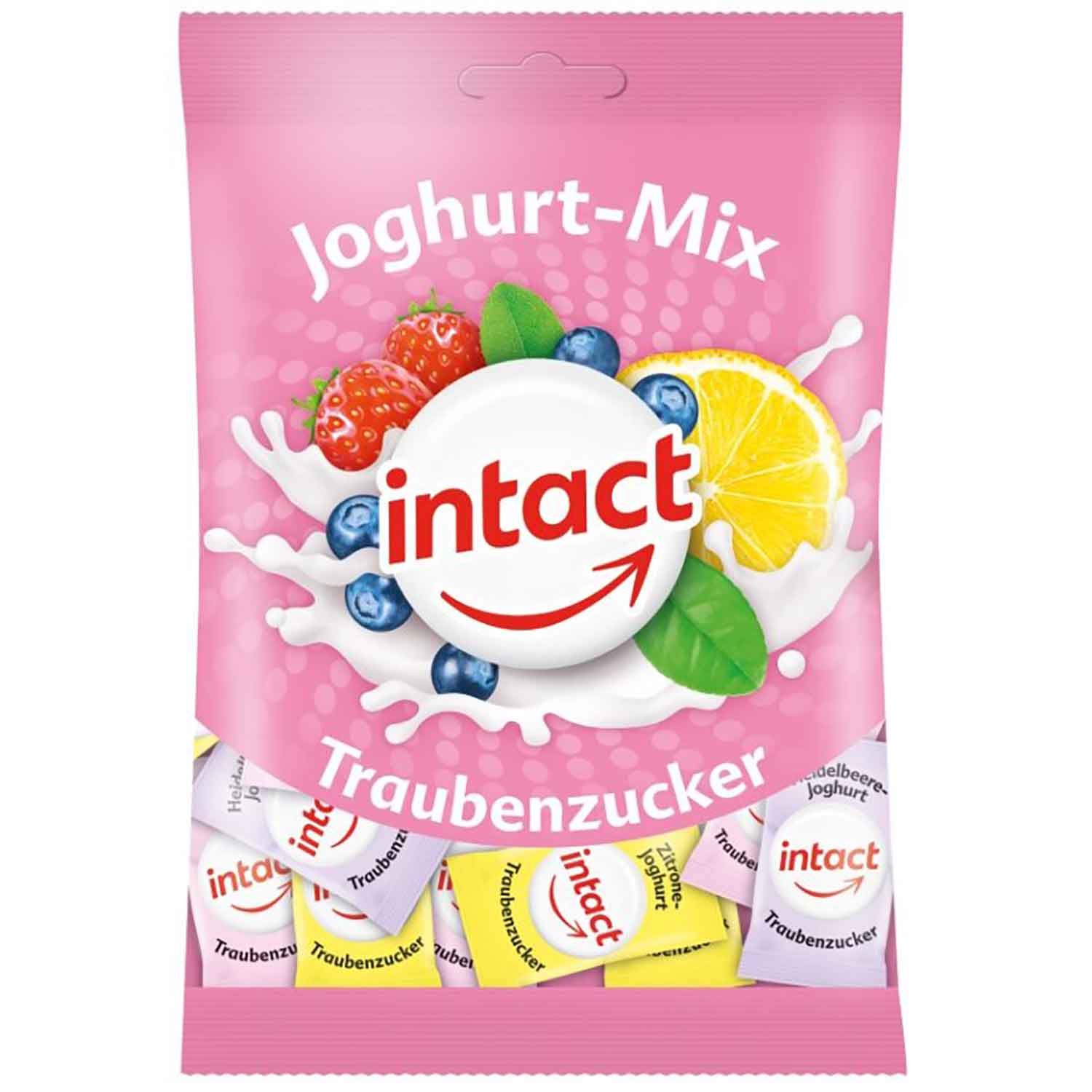 intact Traubenzucker Joghurt-Mix 75g