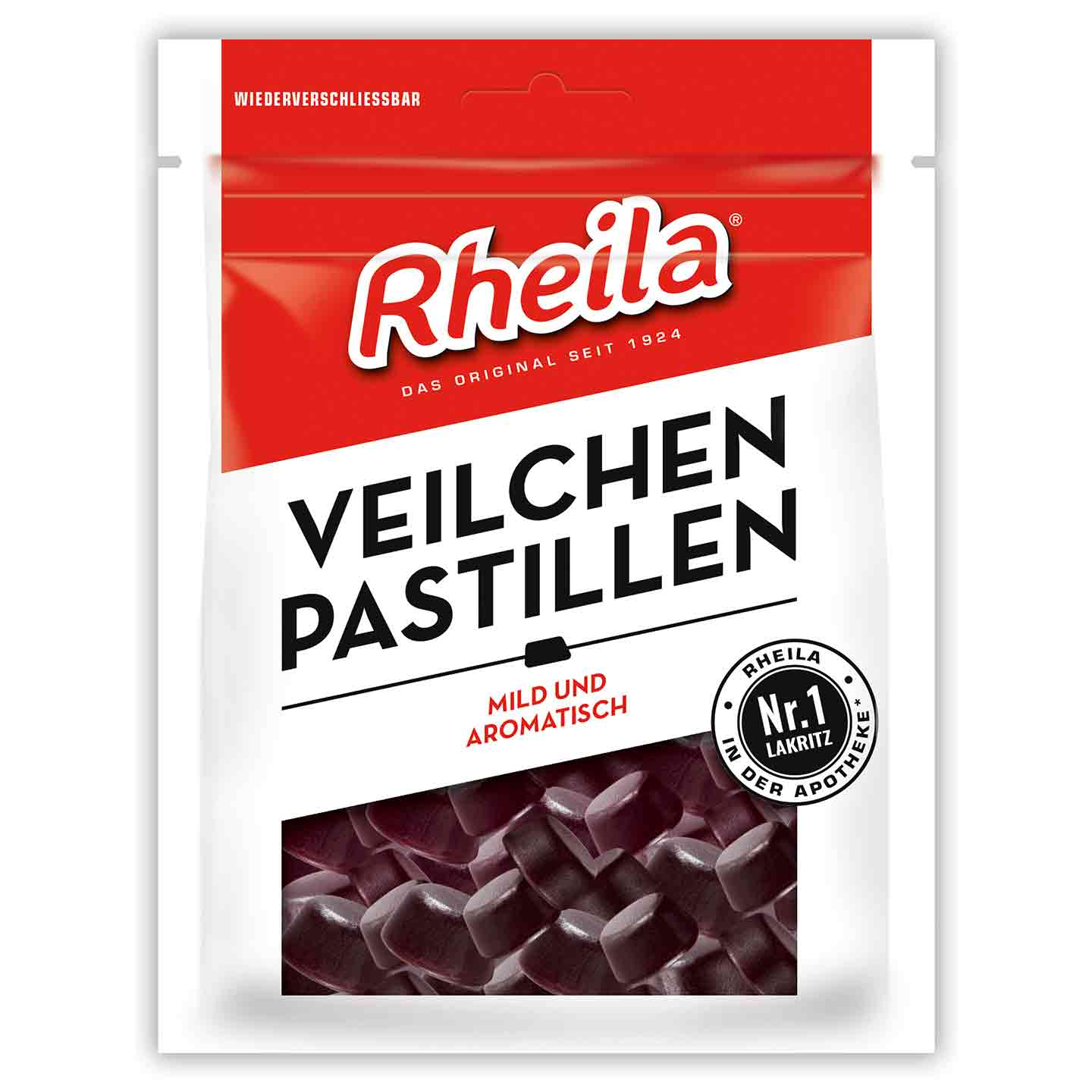 Rheila Veilchen Pastillen 90g