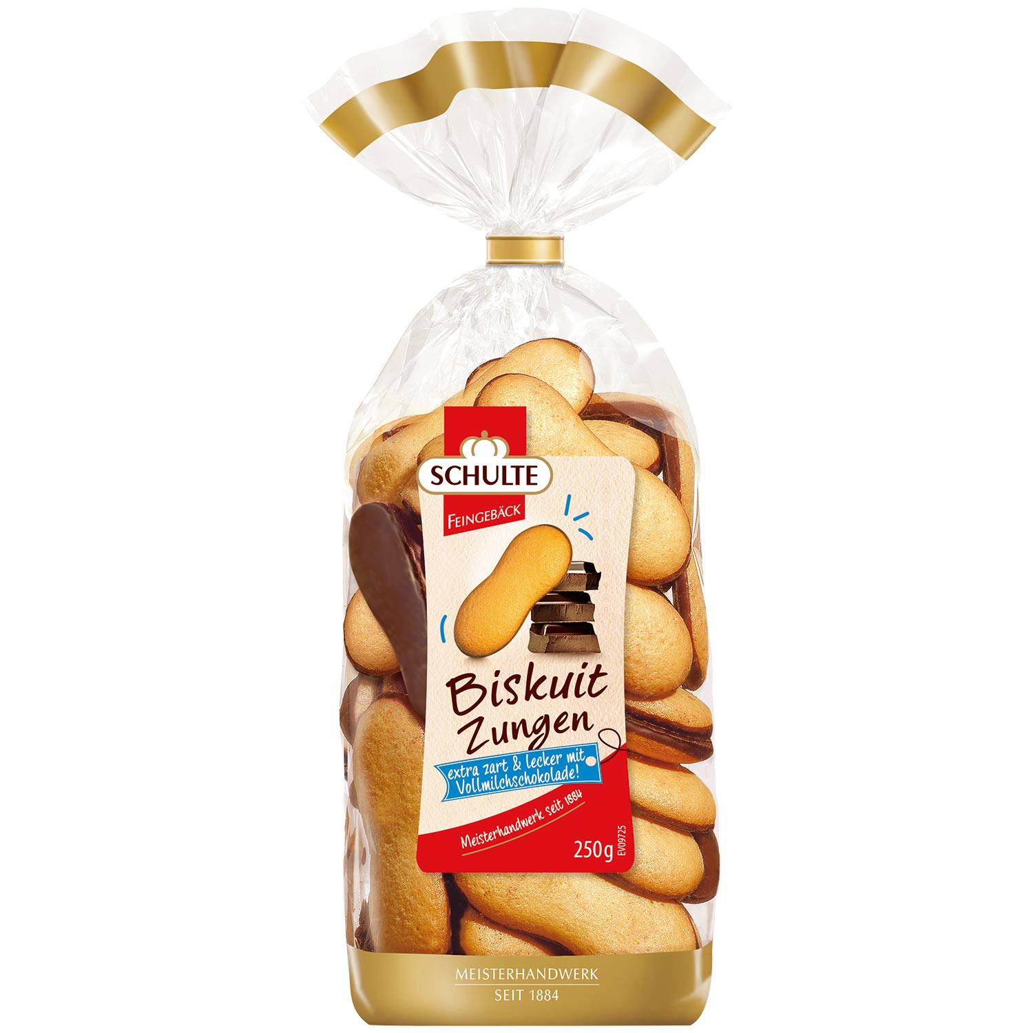 Schulte Biskuitzungen Vollmilch 250g