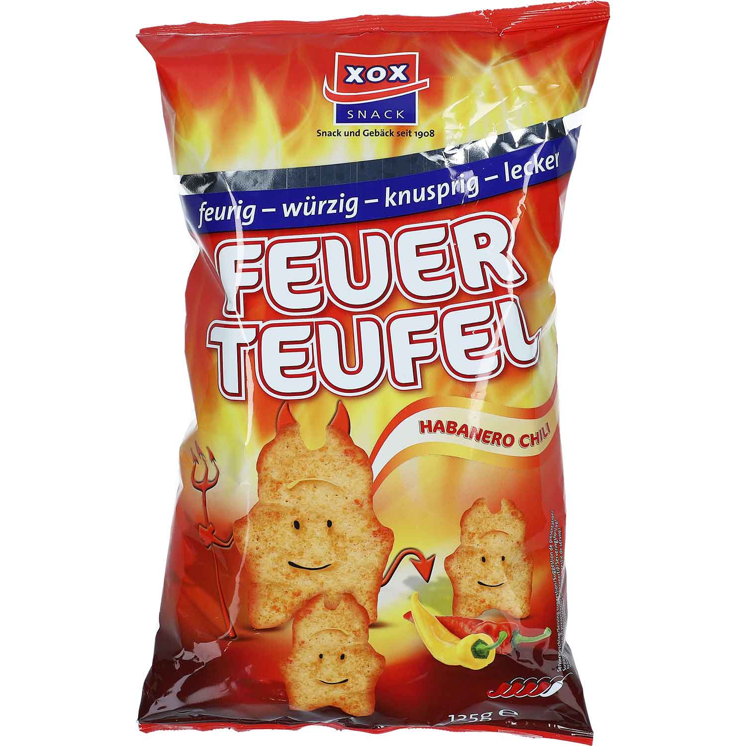 XOX Feuerteufel Habanero Chili 125g