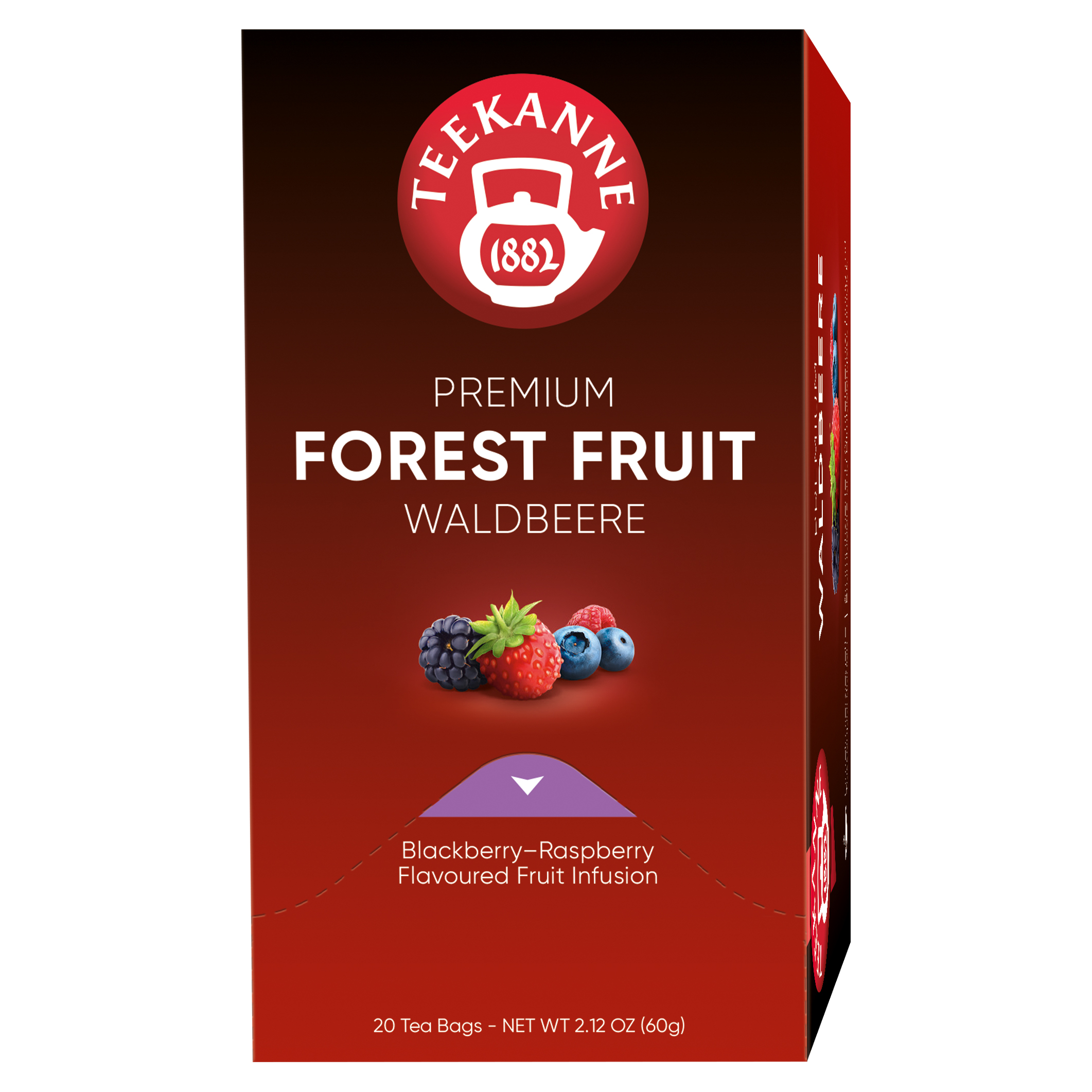 Teekanne Premium Waldbeere 20er