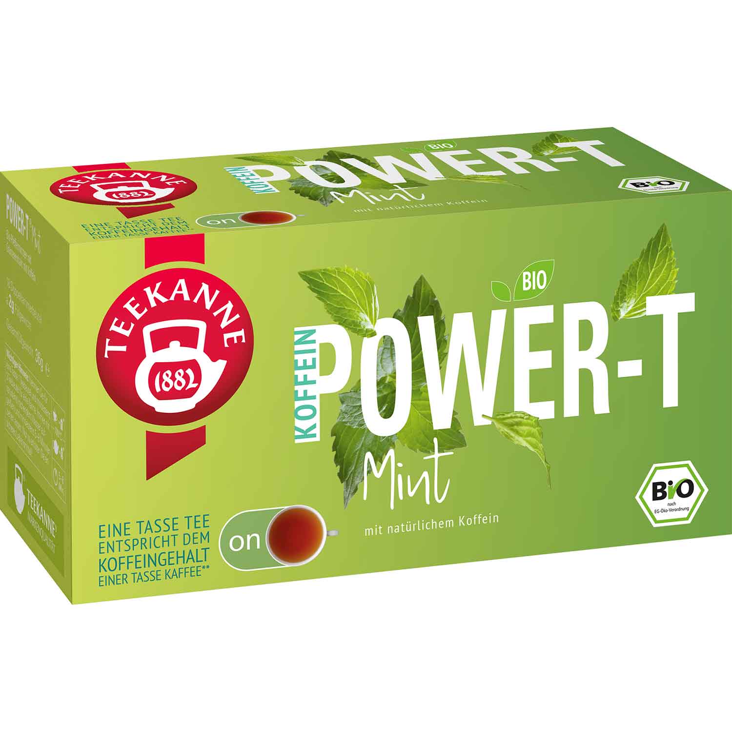 Teekanne Power-T Mint Bio 18er