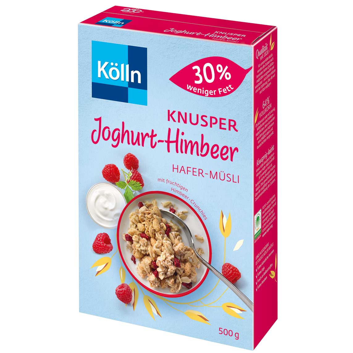 Kölln Hafer-Müsli Knusper Joghurt-Himbeer 500g