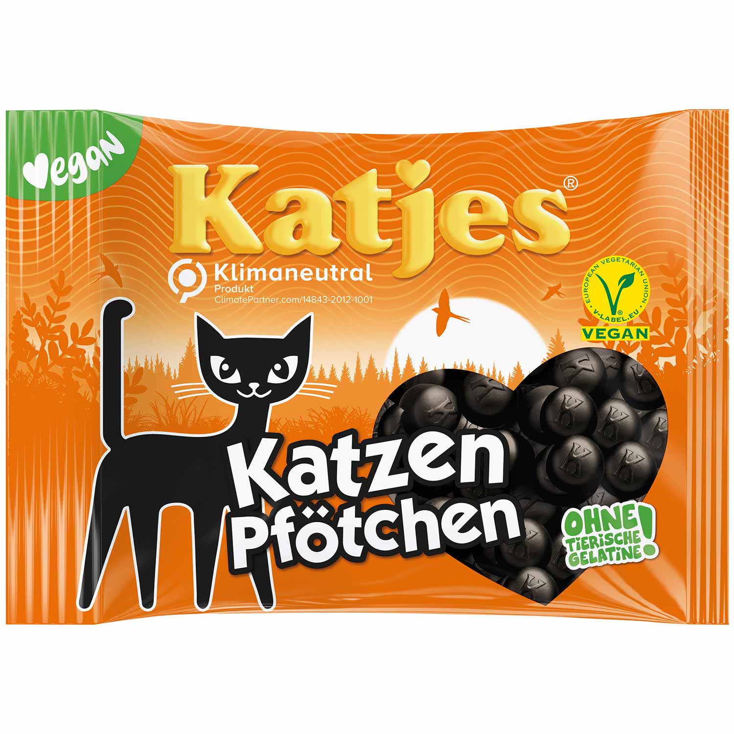 Katjes Katzen Pfötchen 500g