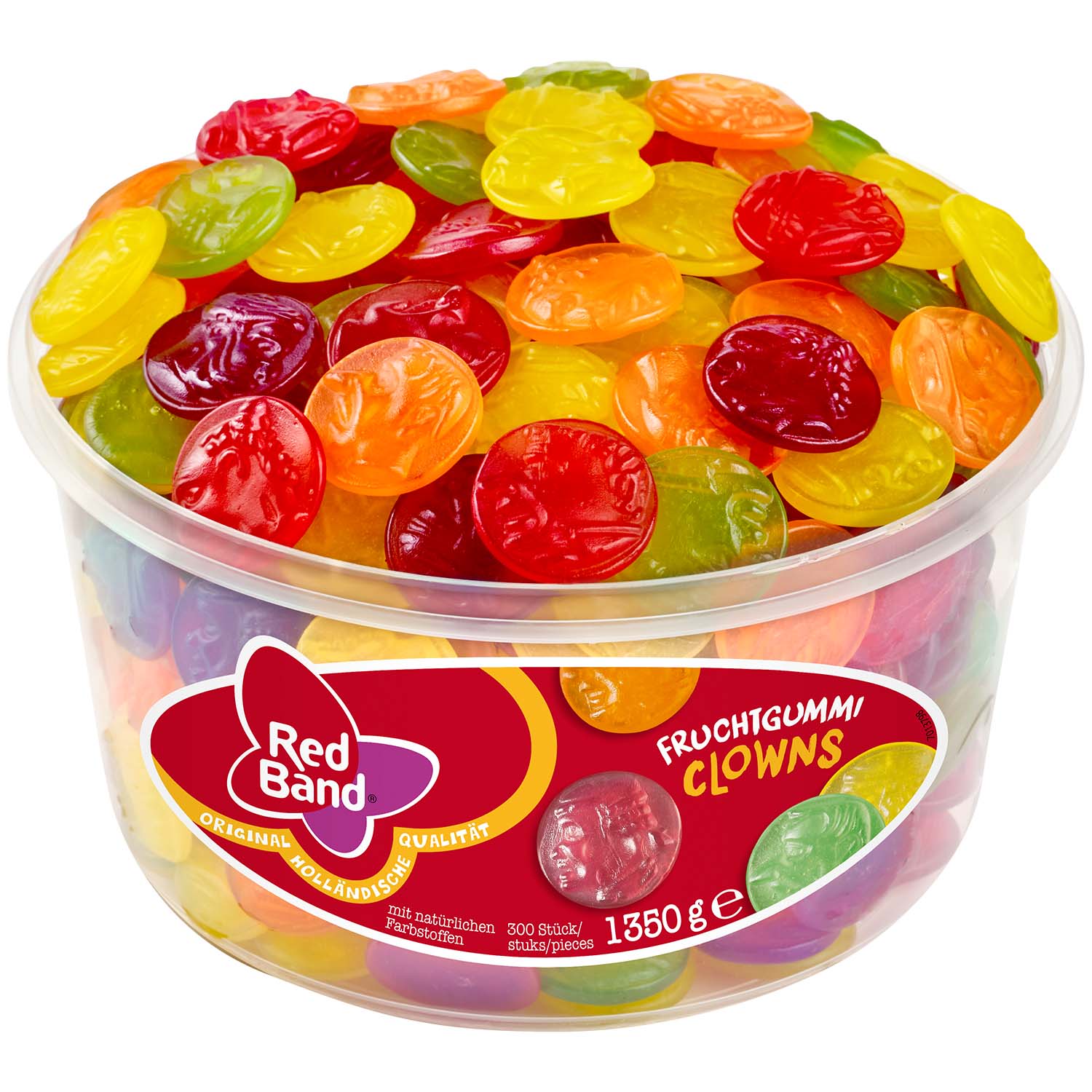 Red Band Fruchtgummi Clowns 300er