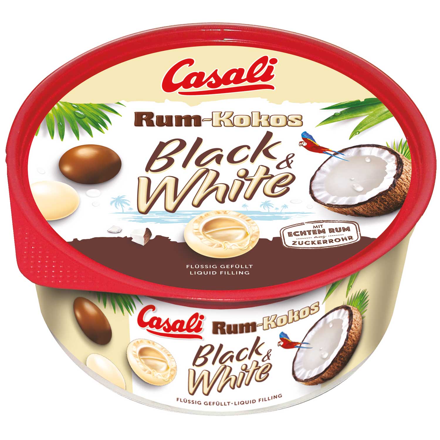 Casali Rum-Kokos Black & White 300g